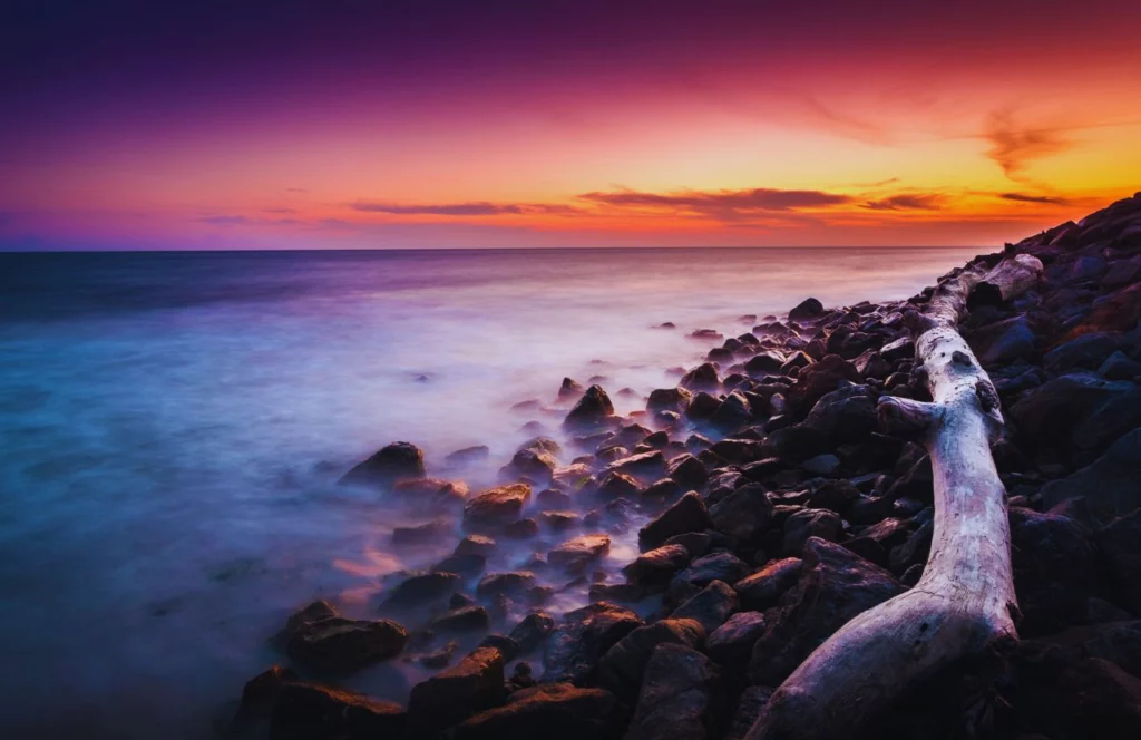 One of the best things to do in Cape San Blas, Florida at sunset