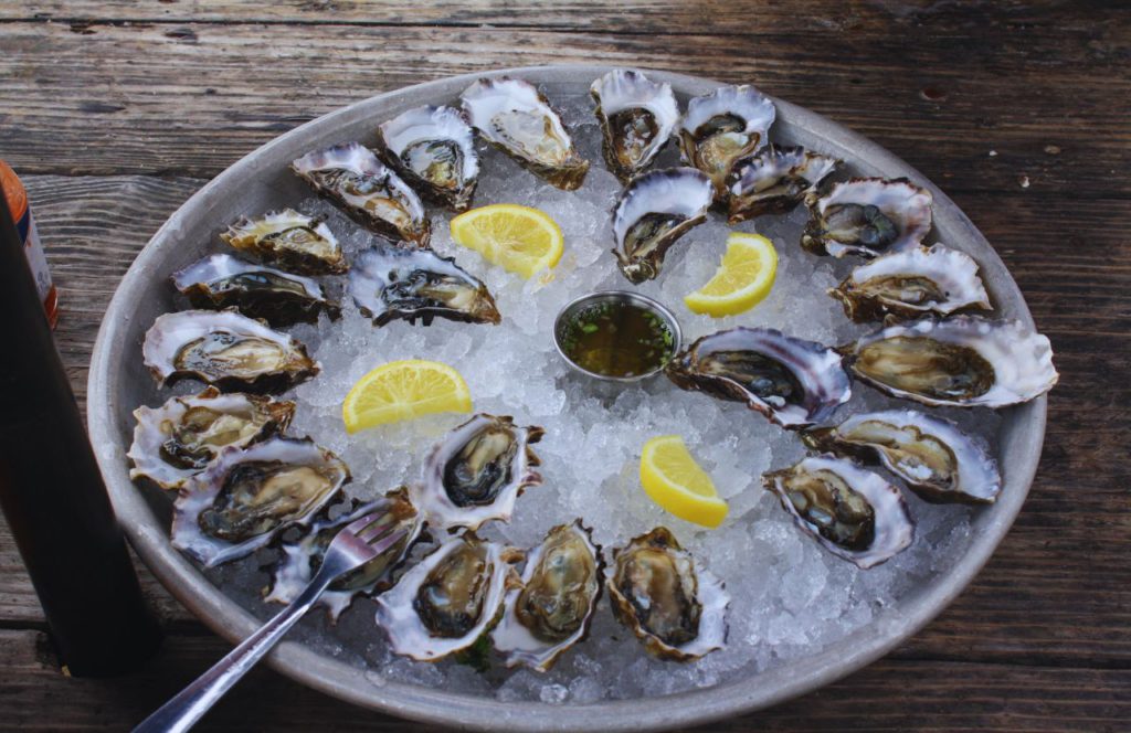 Oysters at Indian Pass Raw Bar One of the best things to do in Cape San Blas, Florida. Keep reading to learn more of what to do in Cape San Blas. 