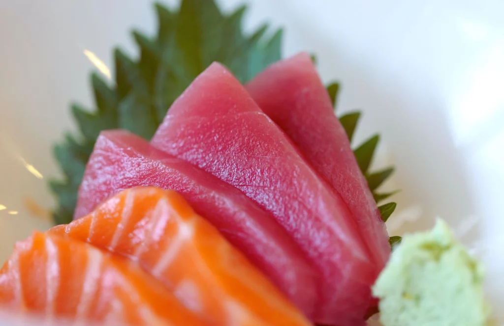 Sashimi at Ebisu Sushi Shack in Tampa, Florida. Keep reading for more places to get the best sushi in Tampa, Florida. 