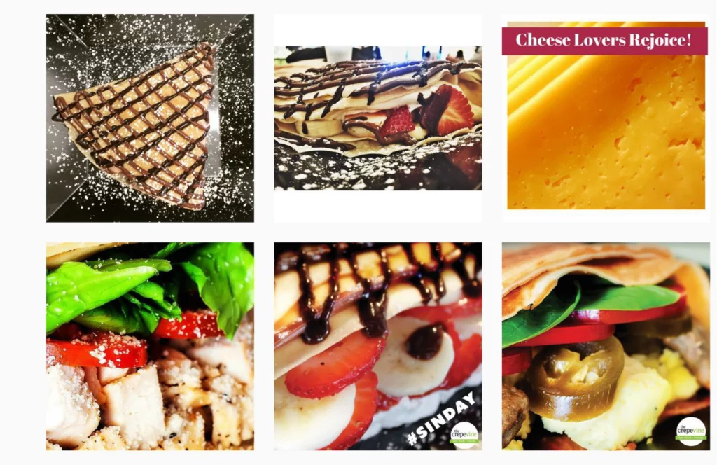 The Crepevine Orlando Instagram Page