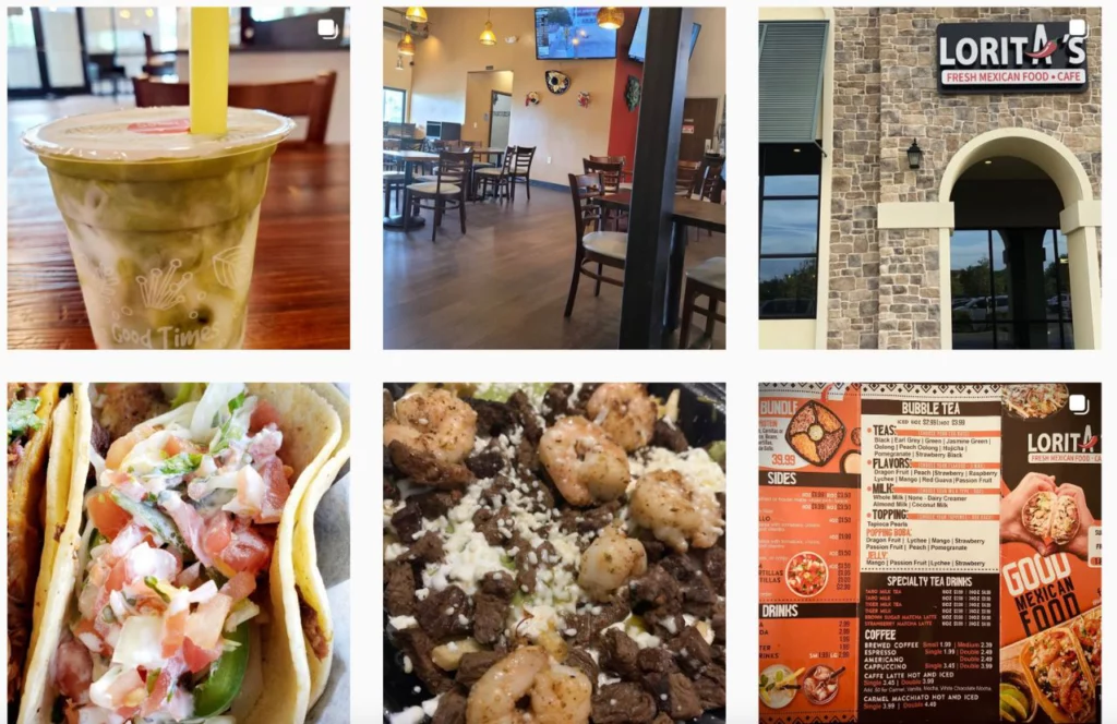 Best Restaurant in Brandon, Florida Lorita's Mexican Food Instagram Page