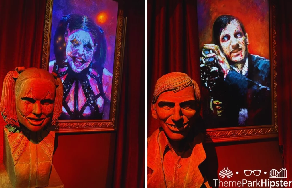 Chance and the Director HHN 30 Universal Orlando Halloween Horror Nights. Keep reading to get the best things to do in Florida for Halloween and Fall!