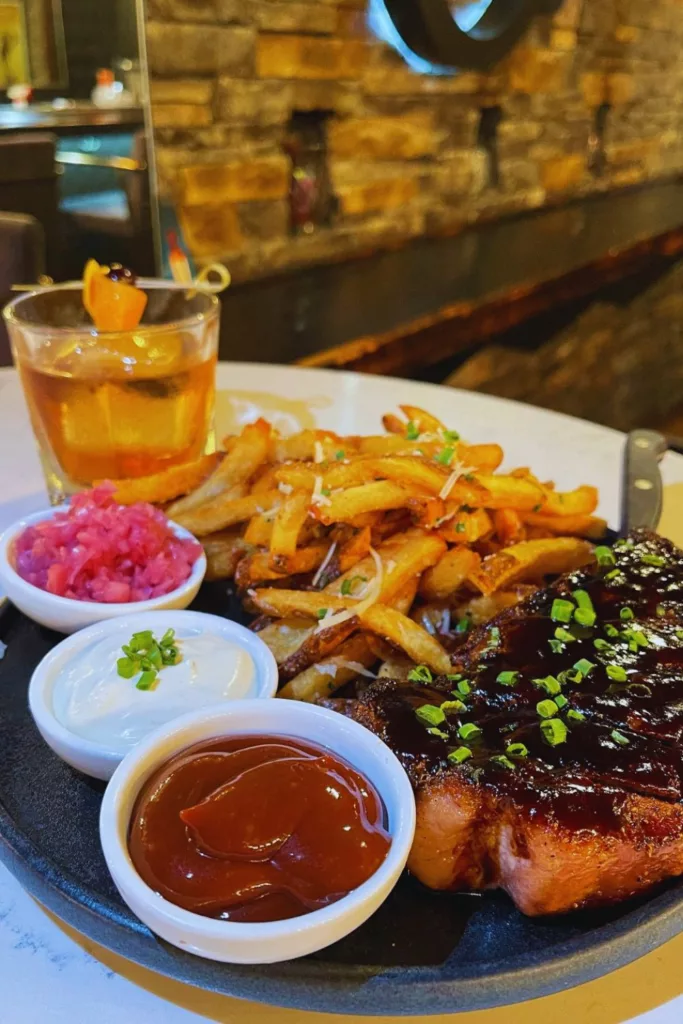 Ciro's Speakeasy in Tampa with Steak Frites. Keep reading to find out all you need to know about the best steakhouses in Tampa. 