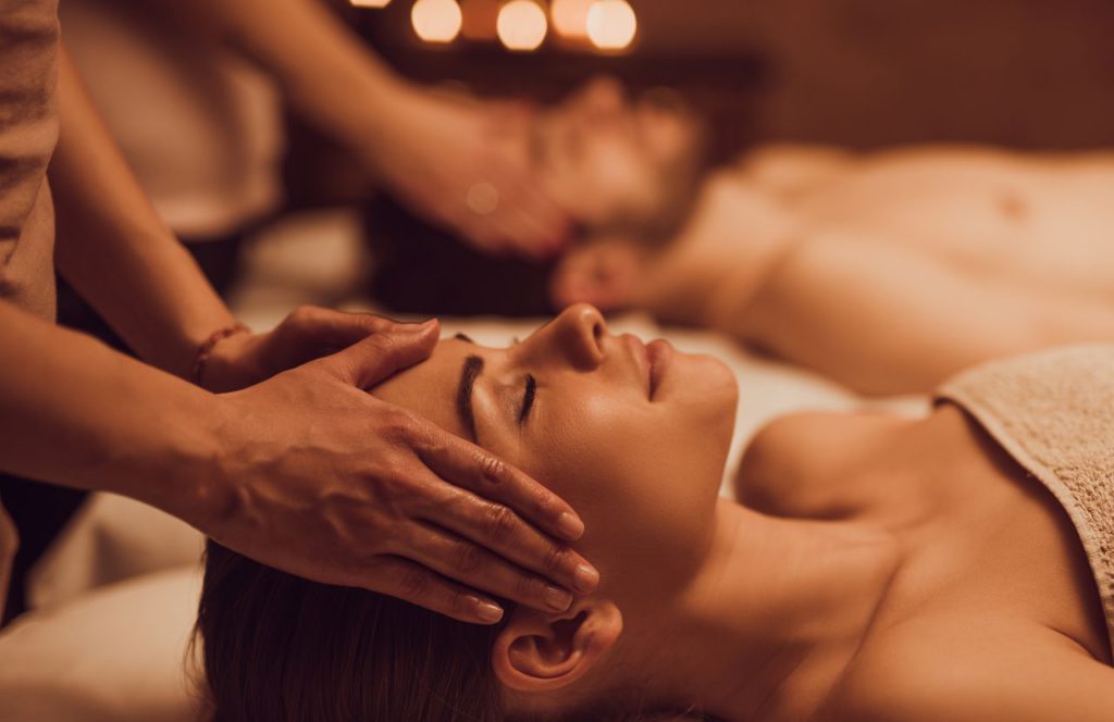 Couple Massage at The Rock Spa & Salon at Hard Rock Hotel. Keep reading to find out all you need to know about the best day spas in Tampa.  