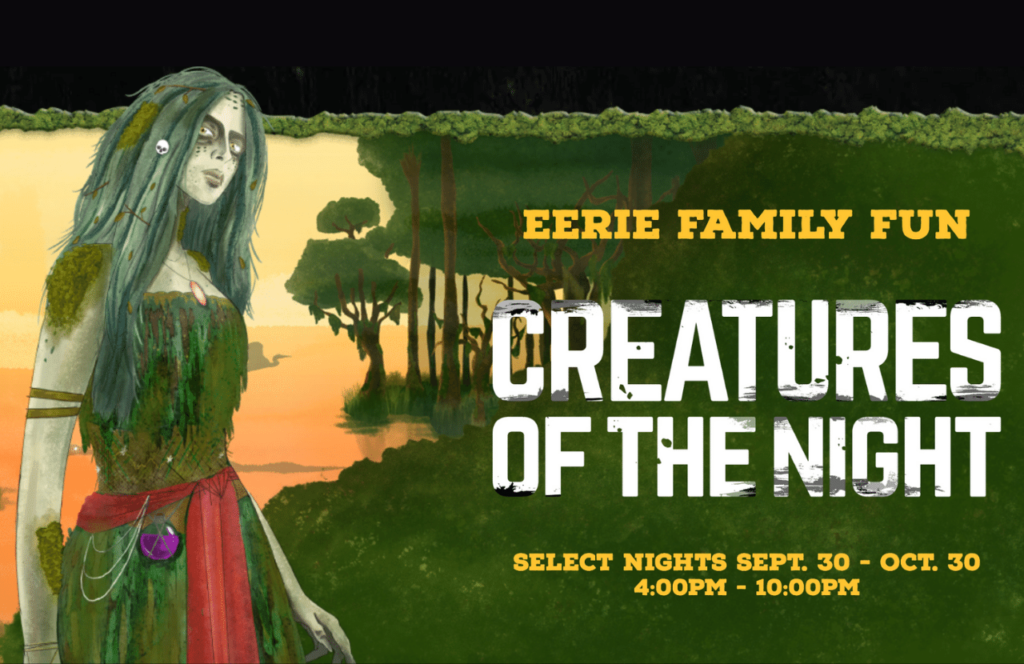 Eerie Family Fun Creatures of the Night at Zoo Tampa. Keep reading to get the best things to do in Florida for Halloween and Fall!