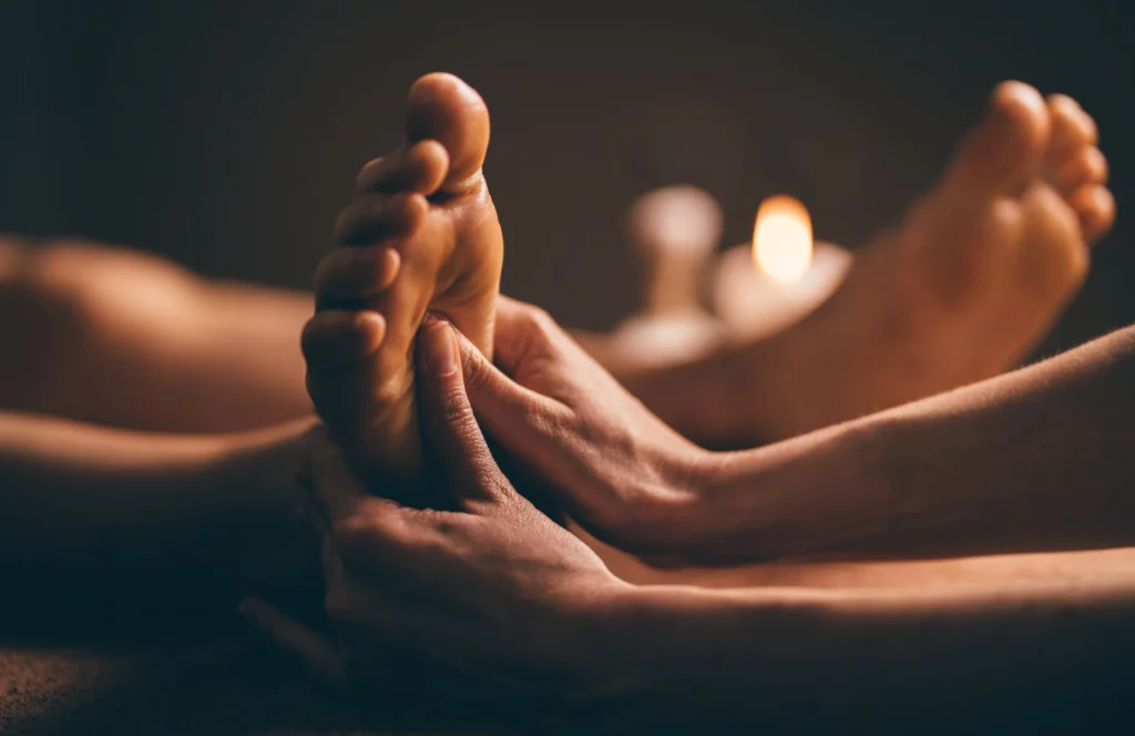 Foot Massage at Spa Oceana at Don Cesar One of the Best Day Spas in Tampa, Florida