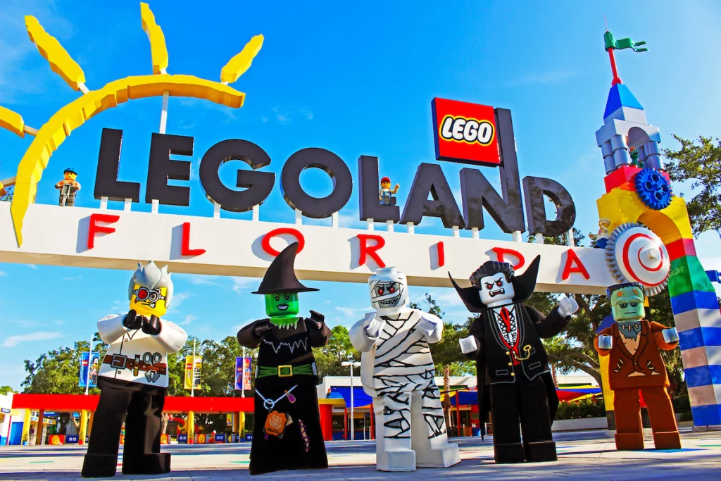 Legoland Brick or Treat. Keep reading to get the best things to do in Florida for Halloween and Fall!