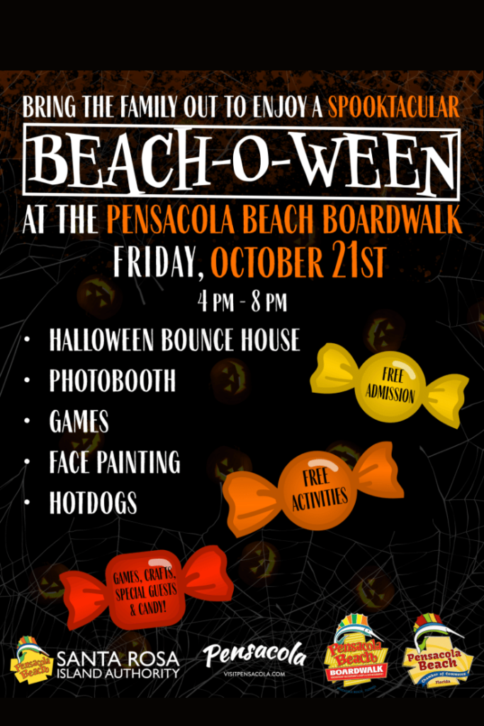 Pensacola Beach O Ween Spooktacular. Keep reading to get the best things to do in Florida for Halloween and Fall!
