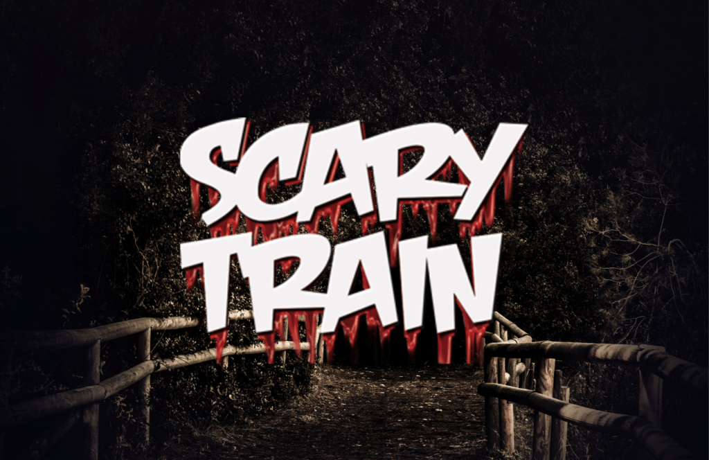 Scary Train in Willingston, Florida. Keep reading to get the best things to do in Florida for Halloween and Fall!