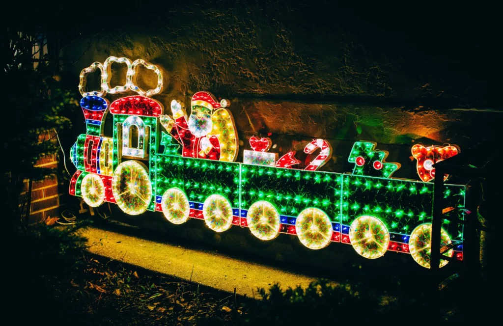 Holiday Train at Kirby Farm. Keep reading for the best things to do in Gainesville for Christmas.