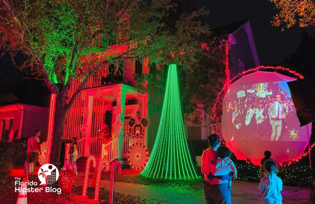 Jeter Street in Celebration, Florida for Holiday Lights. Christmas Keep reading to find out more about things to do in Orlando for Christmas. 