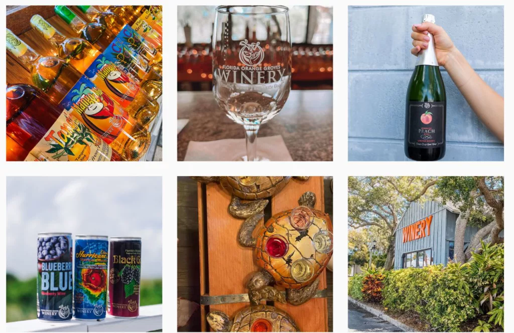 Florida Orange Groves Winery Instagram Page. Keep reading to find out fun things to do in Treasure Island.  