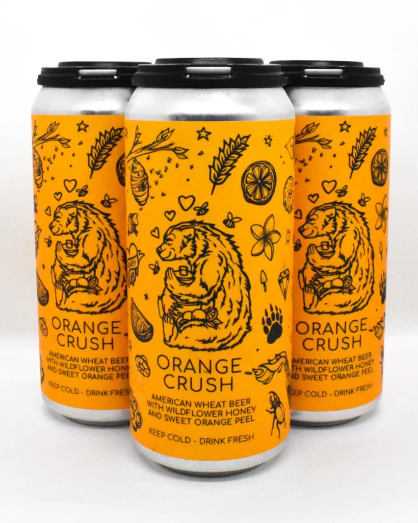 Orange Crush Beer from Hidden Springs Ale Works in Tampa