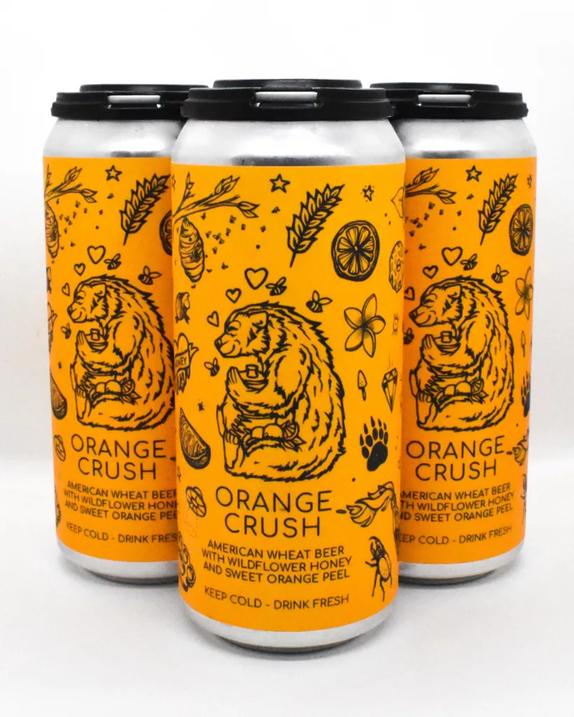 Orange Crush Beer from Hidden Springs Ale Works in Tampa, Keep reading to find out the best Tampa breweries. 