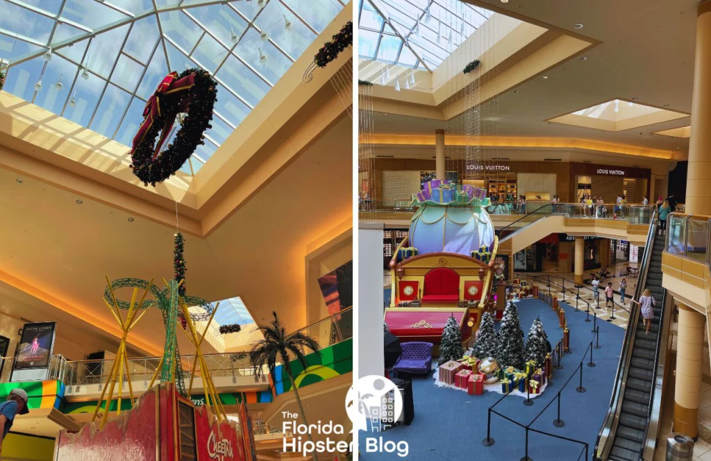 Play area and Christmas decor in front of Louis Vuitton Store. International Plaza and Bay Street Mall. One of the best free things to do in Tampa, Florida. Keep reading for the full guide on what to do in Tampa that is free. 