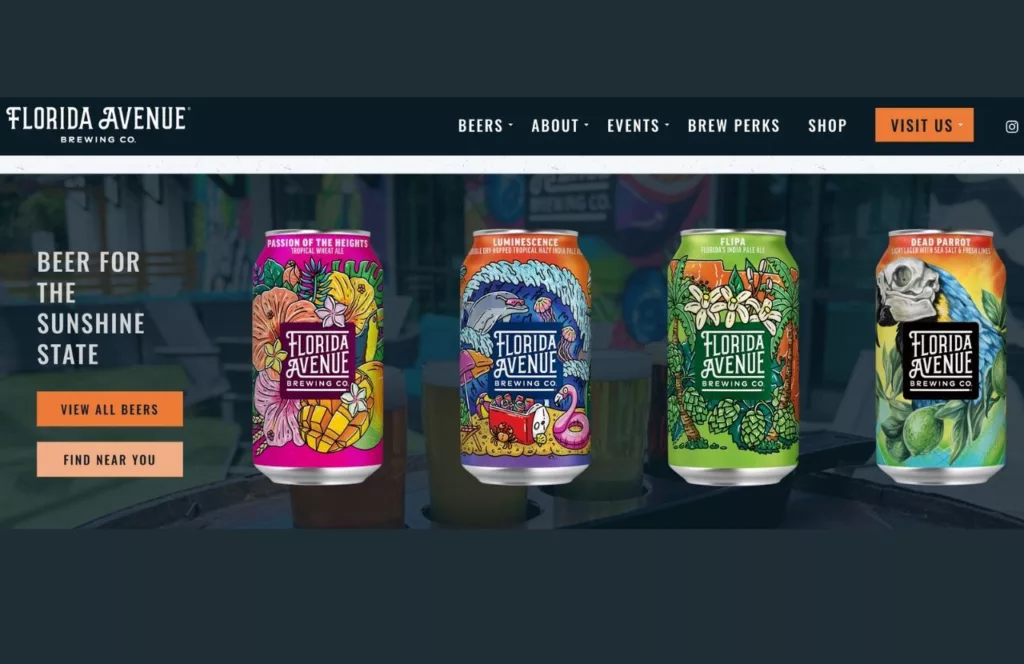 Florida Avenue Brewing Company Home Page. One of the Best Breweries in Tampa, Florida