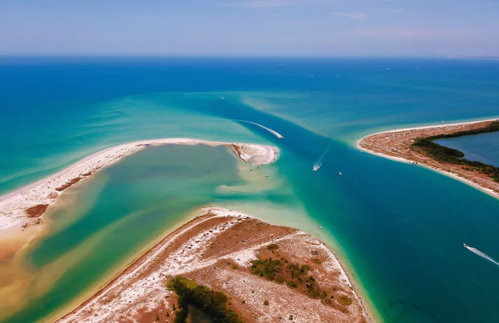 Fort De Soto Park. One of the best free things to do in St. Petersburg, Florida