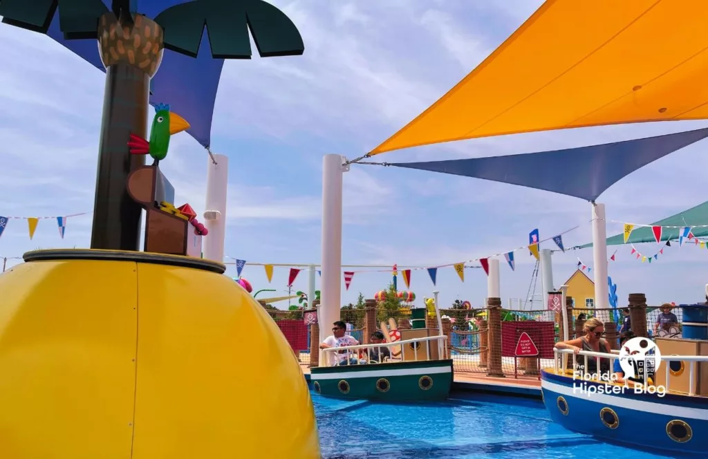 Grandad Dog's Pirate Boat Peppa Pig Theme Park Florida Boat Ride. Keep reading to find out how to plan a day at Peppa Pig Theme Park.  