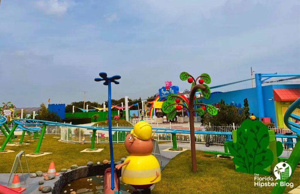 Peppa Pig Theme Park Florida Daddy Pig Roller Coaster