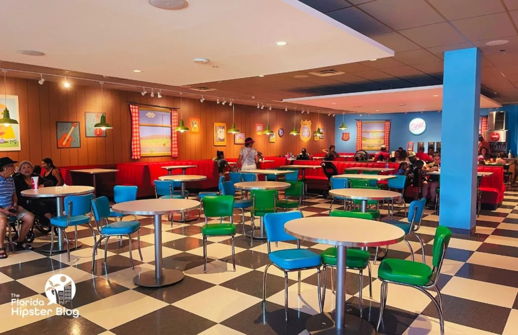 Peppa Pig Theme Park Florida Food Diner. Keep reading to find out all the things to do at Peppa Pigs Theme Park.  