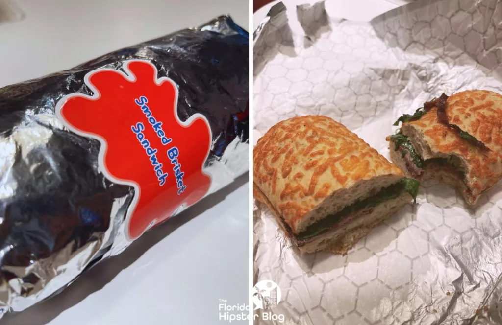 Peppa Pig Theme Park Florida Food Smoked Brisket Sandwich