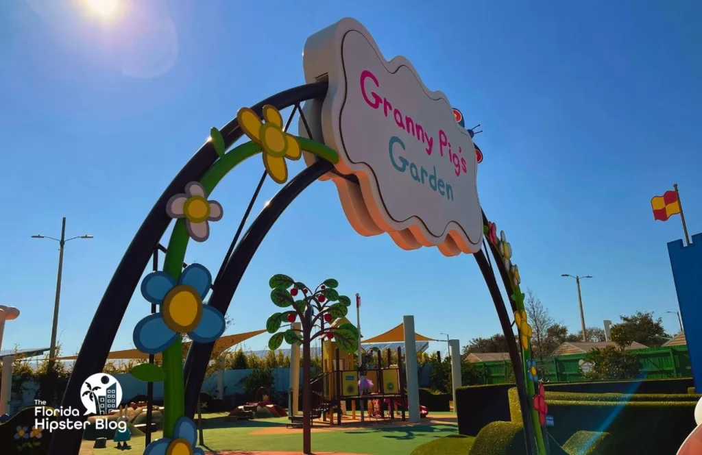 Peppa Pig Theme Park Florida Granny Pig's Garden Playground