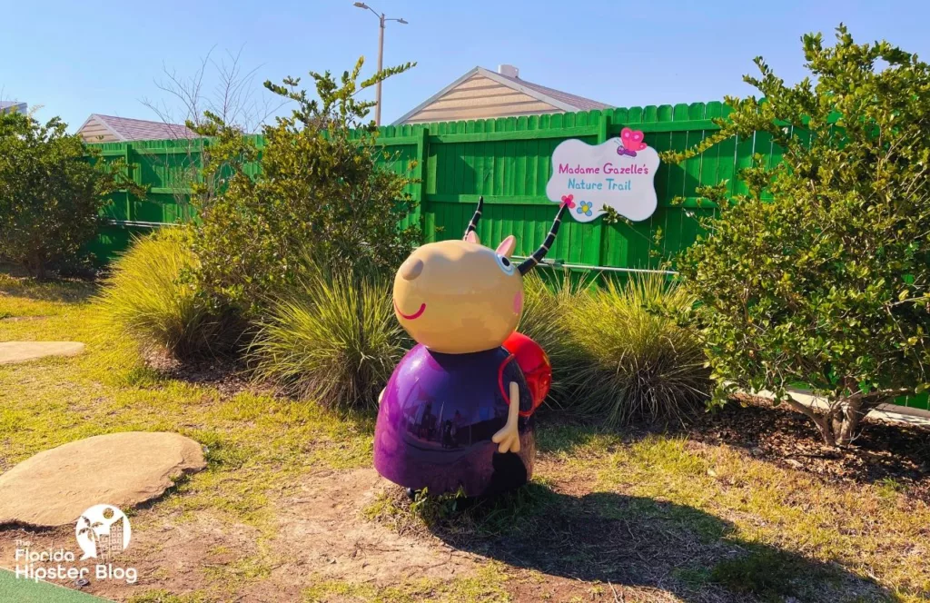 Peppa Pig Theme Park Florida Madame Gazelle's Nature Trail. Keep reading for the full guide to Peppa Pig Theme Park. 