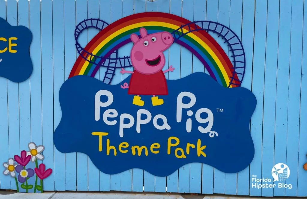 Peppa Pig Theme Park Florida Official Logo. Keep reading to learn how to plan a day at Peppa Pig Theme Park.  