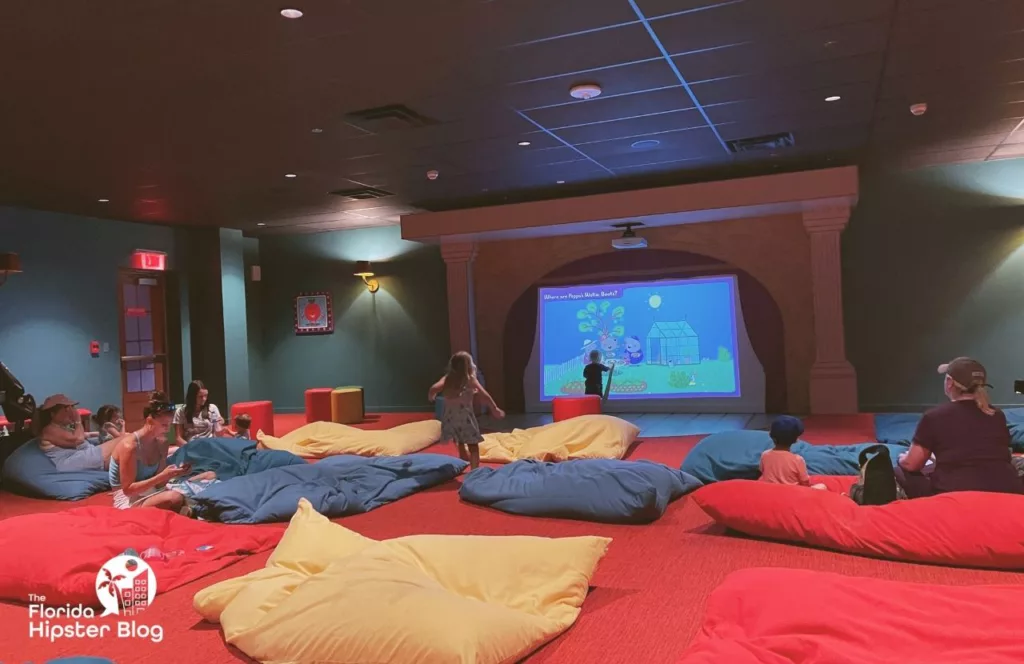 Peppa Pig Theme Park Florida Cinema. Keep reading to learn more tips on how to visit Peppa Pig Theme Park. 