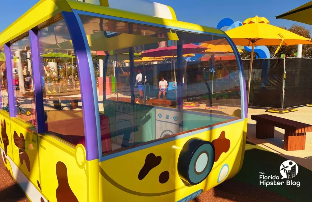 Peppa Pig Theme Park Florida yellow bus. Keep reading to find out all you need to know about Peppa Pig Theme Park. 