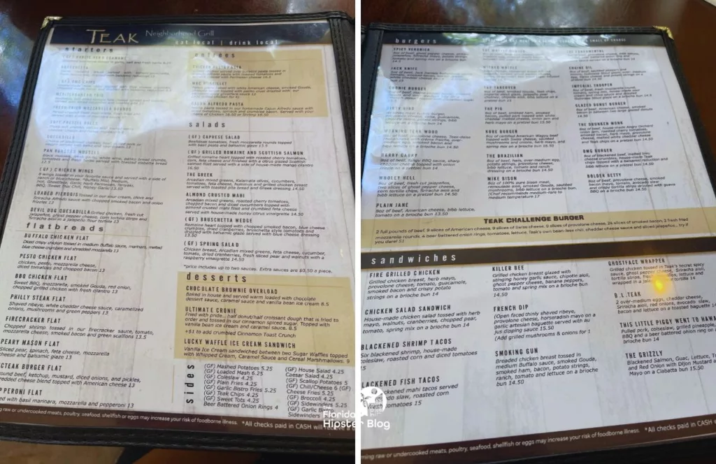 Teak Neighborhood Grill Restaurant in Orlando, Florida Menu. Keep reading to get the best wings in Orlando, Florida.