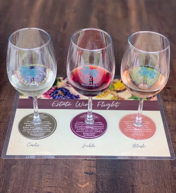 CHAUTAUQUA WINERY Wine Tasting Sample. Keep reading to learn about the best things to do in the Florida Panhandle. 
