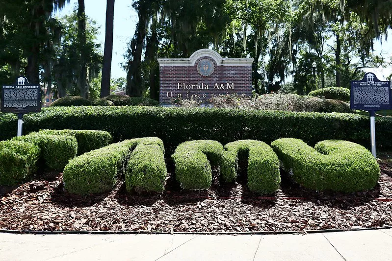 Florida A and M University Entrance also known as FAMU in Tallahassee, Florida. Keep reading to learn about the best things to do in the Florida Panhandle. 