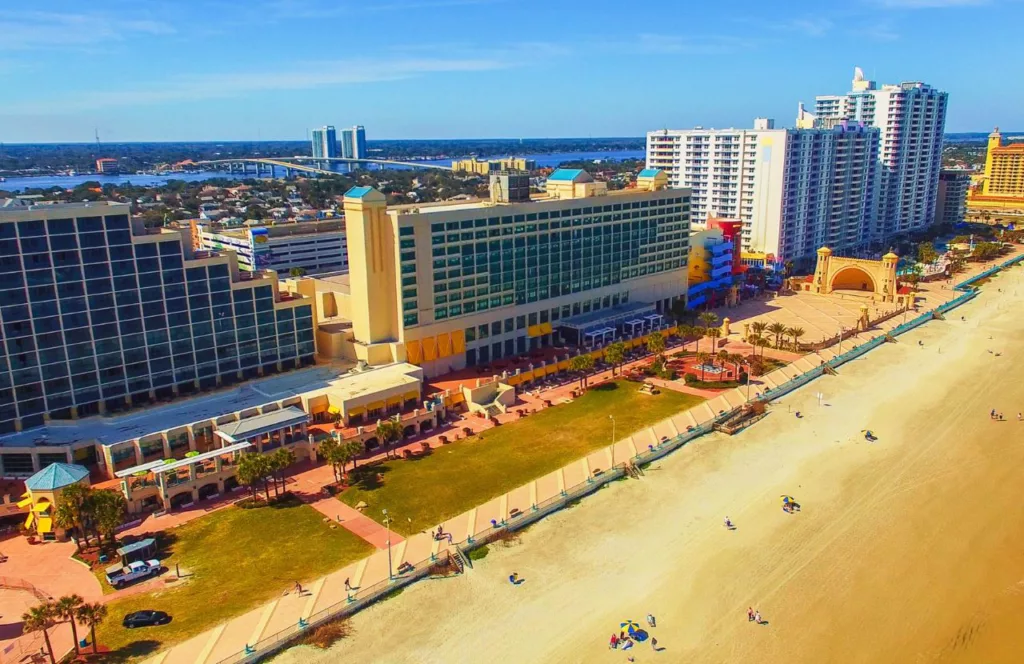 Fort Walton Beach Shoreline of miles of sandy beach.  Keep reading to find out all the best things to do on your next trip to the Florida Panhandle.  