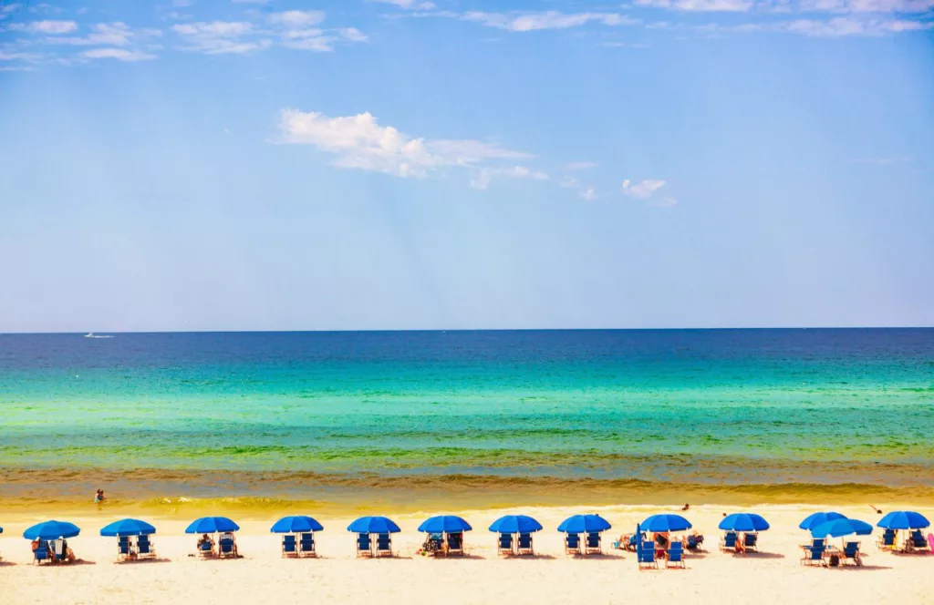 Fort Walton Beach with emerald green clear waters. Keep reading to find out what to do on a trip to the Florida Panhandle. 