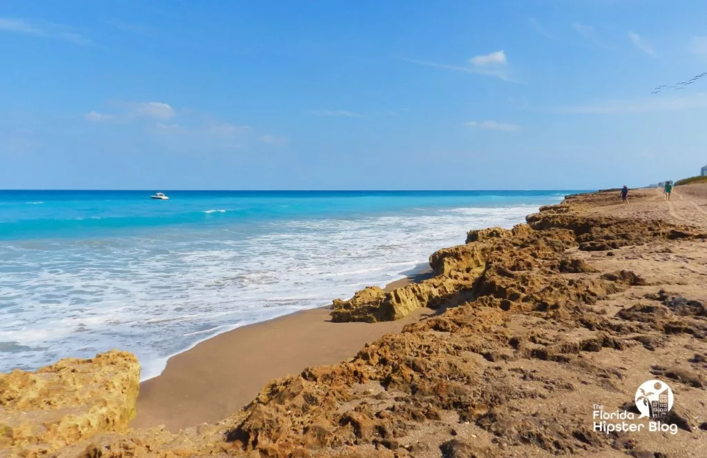 Jupiter, Florida Rocky Beach Shore. Keep reading to learn about the best Florida beaches for a girl's trip!