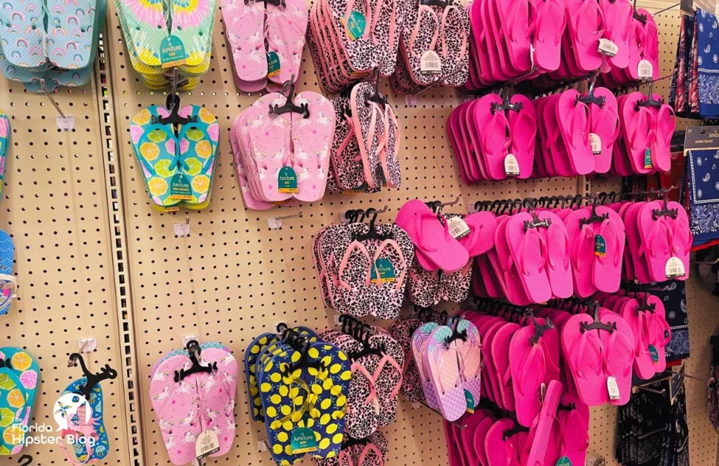 Keep reading learn about what to pack for Florida and how to create the best Florida Packing List Flip Flop and bandanas in the Dollar Tree