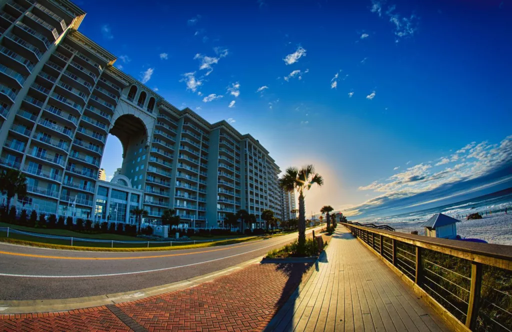 Keep reading to learn about the Best Public Beaches in Destin, Florida beautiful hotel on the beach