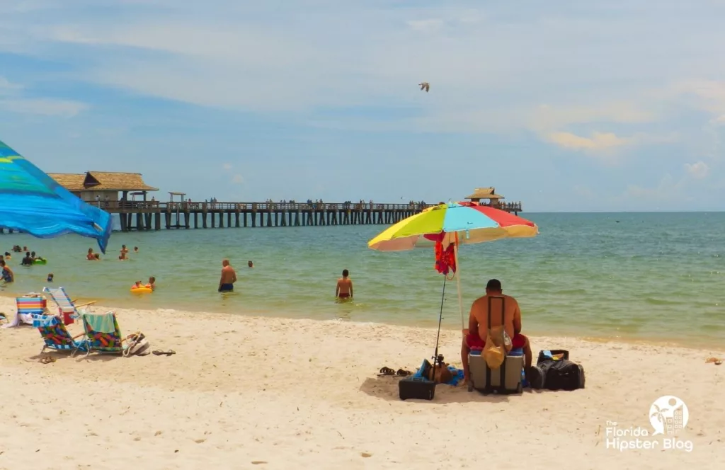 Naples, Florida pier at the beach. Keep reading to get the best beaches in florida for bachelorette party.