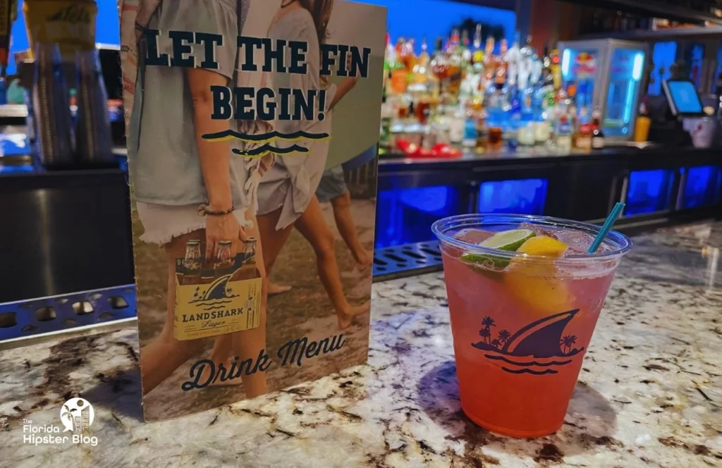 Margaritaville Beach Hotel Landshark Bar and Grill margarita. Keep reading to discover all there is to know about Margaritaville Hotel Jacksonville Beach.