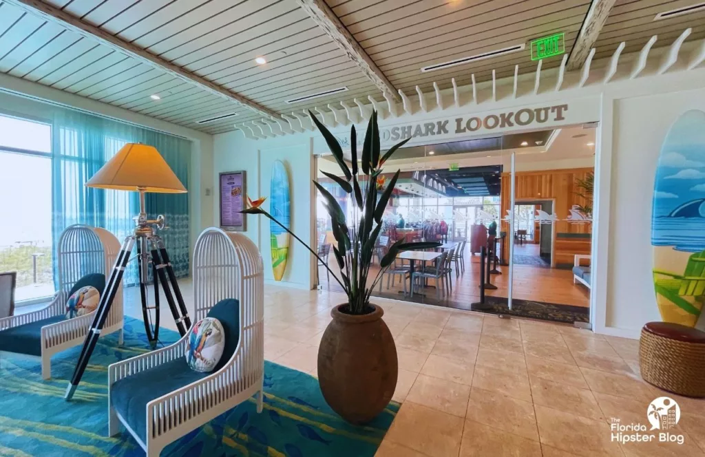 One of the best things to do in Jacksonville, Florida. Margaritaville Beach Hotel Lobby. Landshark Lookout Area. Keep reading for the best lunch in Jacksonville, Florida.