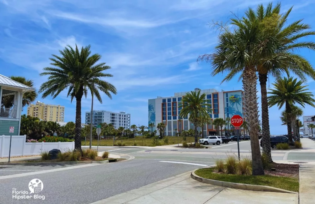 Margaritaville Beach Hotel outside. Keep reading to get the best beaches in florida for bachelorette party.