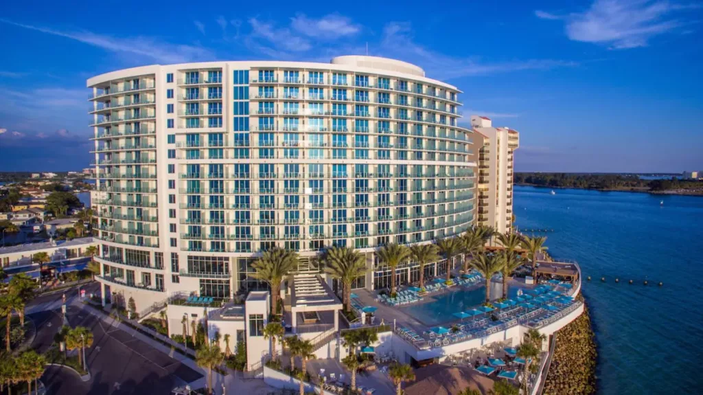 Opal Sands Resort in Clearwater Beach, Florida. Keep reading to find out all you need to know about Tampa hotels. 