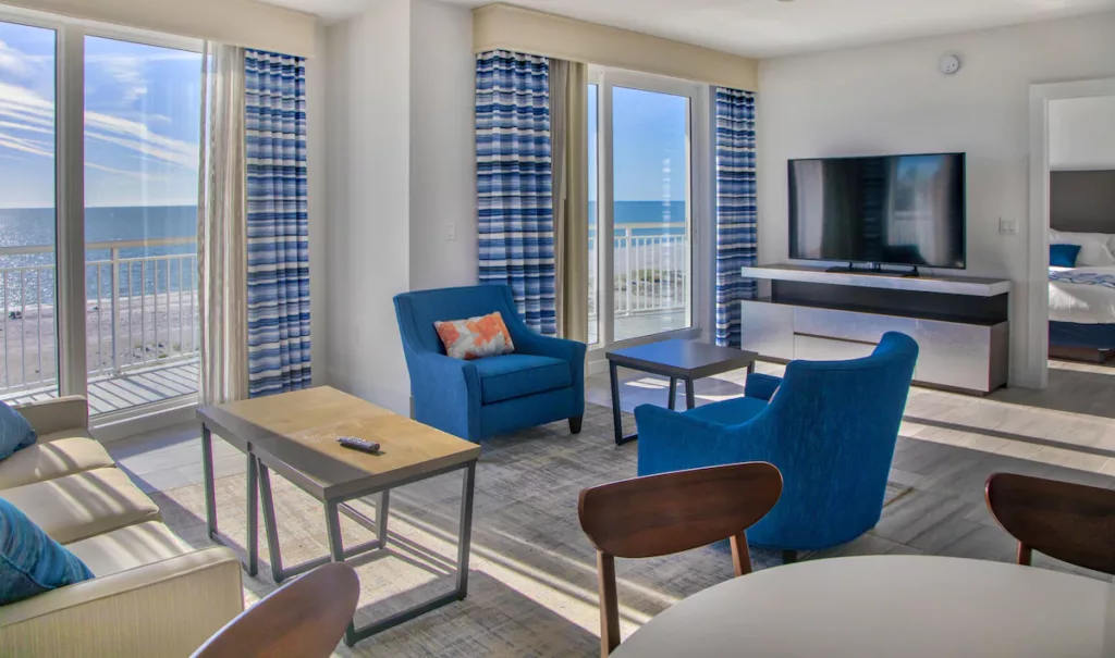 Provident Oceana Beachfront Suites in Treasure Island, Florida. Keep reading to get the best hotels in Tampa, Florida.