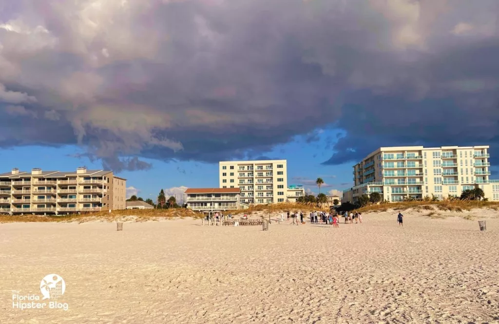 The Avalon Hotel in Clearwater view from the Gulf of Mexico Beach. Keep reading learn more about The Avalon Club Hotel Clearwater.