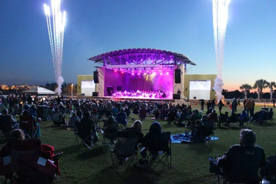 Aaron Bessant Park in Panama City Beach Florida. One of the best things to do for Memorial Day in Florida. Keep reading to learn more about Memorial Day weekend Florida events.  