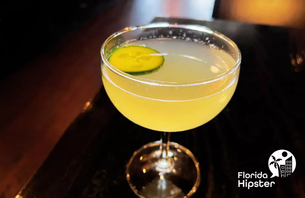 Dragonfly Sushi Cucumber Martini. Keep reading to discover the best bars in Gainesville.