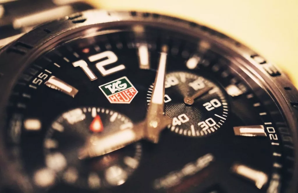 Tag Heuer Black Watch. Keep reading to get the best watch travel cases and boxes.