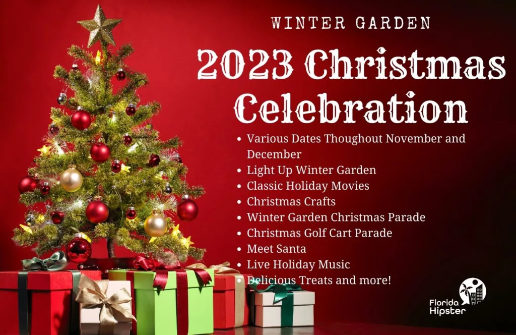 Christmas in Winter Garden, Florida 2023 events. Keep reading to learn more about all the best things to do for Christmas in Orlando 2023. 