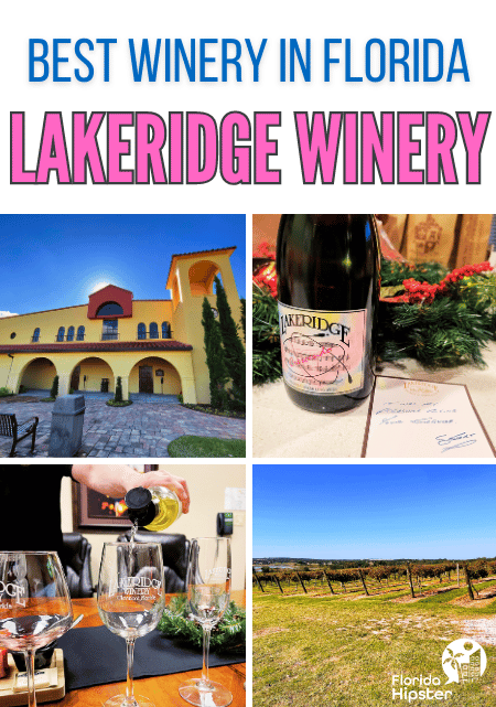 Best Winery in Florida is Lakeridge Winery in Clermont, Florida